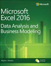 Microsoft Excel Data Analysis and Business Modeling