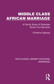 Middle Class African Marriage