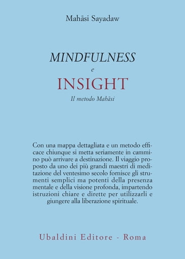 Mindfullness e insight - Mahasi Sayadaw