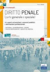 Mini manuali. Diritto penale. Per esami universitari, concorsi pubblici e abilitazioni professionali