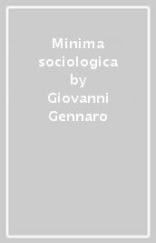 Minima sociologica