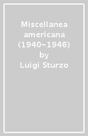 Miscellanea americana (1940-1946)