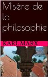 Misère de la philosophie