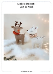 Modèle crochet : Cerf de Noël