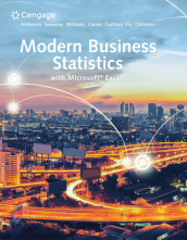 Modern Business Statistics with Microsoft (R) Excel (R)