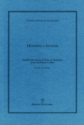 Moderni e antichi. Quaderni del Centro di studi sul classicismo diretti da Roberto Cardini (2020). 2.