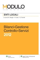 Modulo Enti Locali - Bilanci Gestione Controllo Servizi