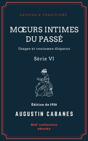 Moeurs intimes du passé