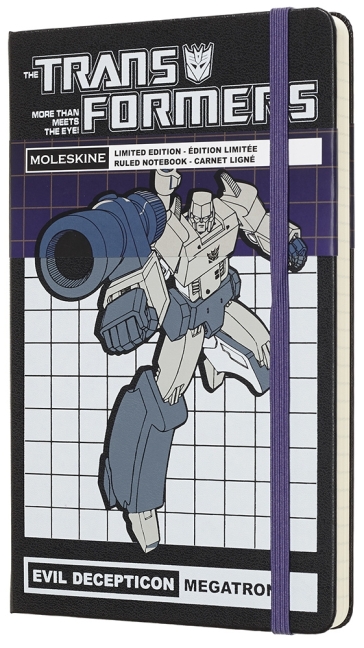 Moleskine Transformers - Taccuino Edizione Limitata a righe - Large - Megatron