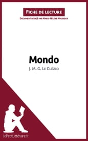 Mondo de J. M. G. Le Clézio (Fiche de lecture)