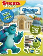 Monsters University. Sticker in scena