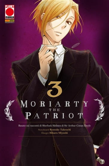 Moriarty the Patriot 3 - Arthur Conan Doyle - Ryosuke Takeuchi - Hikaru Miyoshi