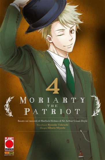 Moriarty the Patriot 4 - Arthur Conan Doyle - Ryosuke Takeuchi - Hikaru Miyoshi