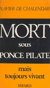 Mort sous Ponce Pilate