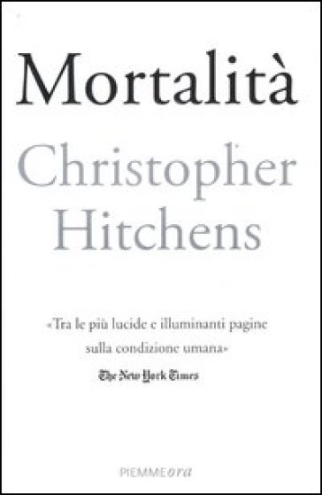 Mortalità - Christopher Hitchens