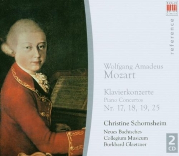 Mozart klavierkonzerte nr.17-19,25