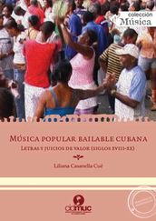 Música popular bailable cubana