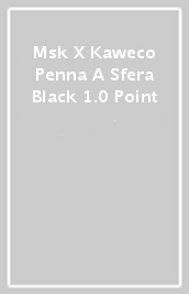 Msk X Kaweco Penna A Sfera Black 1.0 Point
