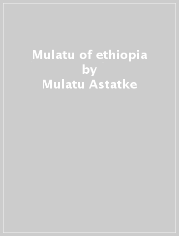 Mulatu of ethiopia - Mulatu Astatke