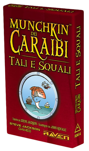 Munchkin dei Caraibi - Tali e Squali