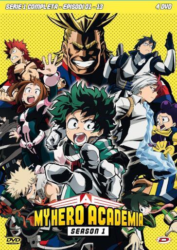 My Hero Academia - Stagione 01 The Complete Series (Eps 01-13) (3 Dvd) - Kenji Nagasaki