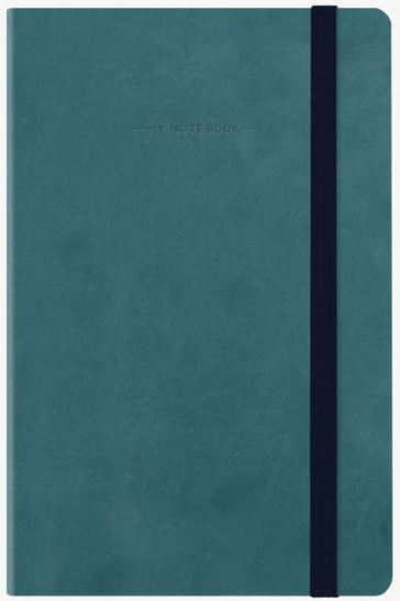 My Notebook - Dotted - Petrol Blue