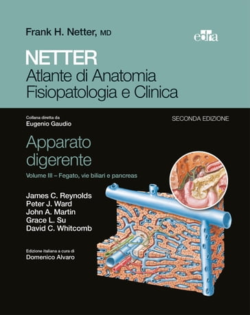 NETTER Atlante di anatomia fisiopatologia e clinica: Apparato digerente 3 - David Withcomb - Grace Su - James Reynolds - John Martin - Peter Ward