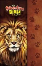 NIrV, Adventure Bible for Early Readers, Hardcover, Full Color, Magnetic Closure, Lion