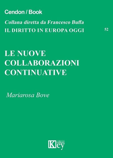 LE NUOVE COLLABORAZIONI CONTINUATIVE - Mariarosa Bove