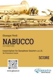 Nabucco for Saxophone Quartet (score)