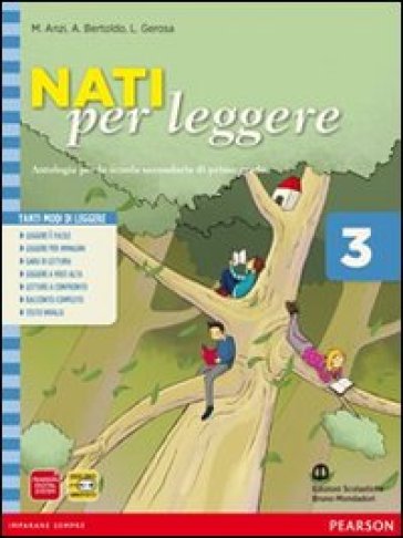 Nati per leggere. Con letteratura del '900-SOS esame. Per la Scuola media. Con espansione online. 3.