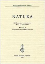 Natura. 12° Colloquio internazionale (Roma, 4-6 gennaio 2007)