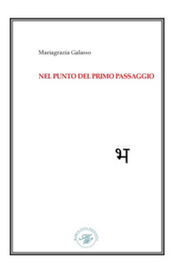 Nel punto del primo passaggio - Mariagrazia Galasso