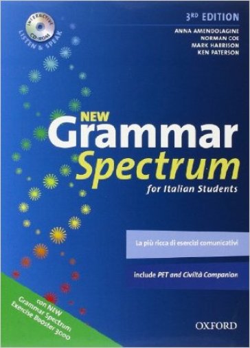 New grammar spectrum. Student's book-Booster 3000 without key. Con espansione online. Per le Scuole superiori. Con CD-ROM - Norman Coe - Anna Amendolagine - Ken Paterson