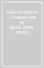New revolution - chapter one