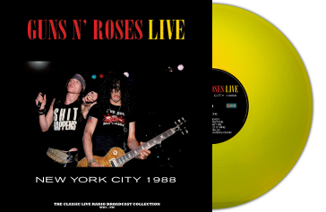 New york city 1988 (vinyl yellow) - GUNS N ROSES