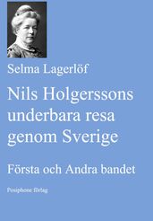 Nils Holgerssons underbara resa genom Sverige. Första och Andra bandet.
