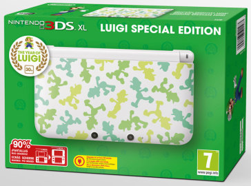 Nintendo 3DS XL Luigi Special Edition