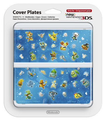 Nintendo New 3DS Cover Pokemon Super M.D