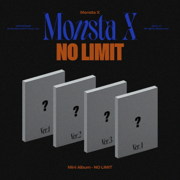 No limit - 10th mini album - cd standard 4 versioni random + photobook 96 pag. - MONSTA X