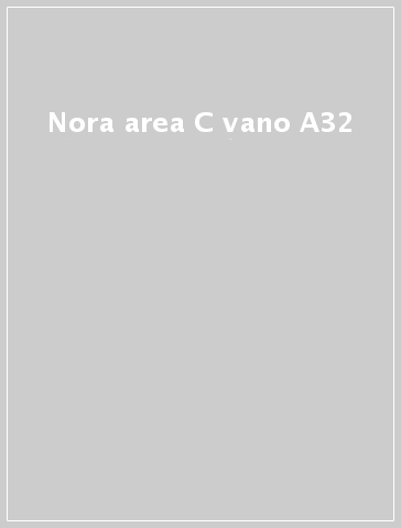 Nora area C vano A32