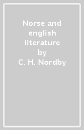 Norse and english literature