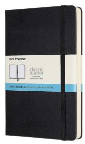 Notebook Expanded Lg Dot Blk Hard