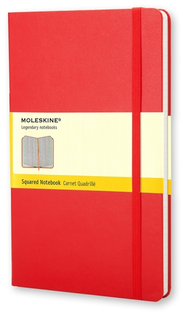 Notebook Lg Squ S.Red F2 - Taccuini a quadretti