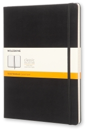 Notebook Xl Rul Blk Hard