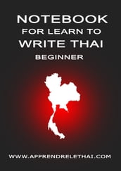 Notebook for Learn to Write Thai Beginner