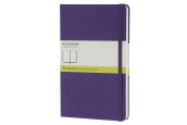 Notebook Large Plain Brilliant Violet Hard
