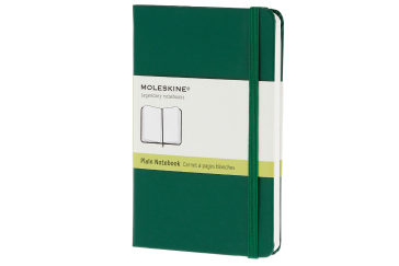 Notebook Pocket Plain Oxide Green Hard