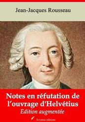 Notes en réfutation de l ouvrage d Helvétius