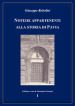 Notizie appartenenti alla storia di Pavia. 1.